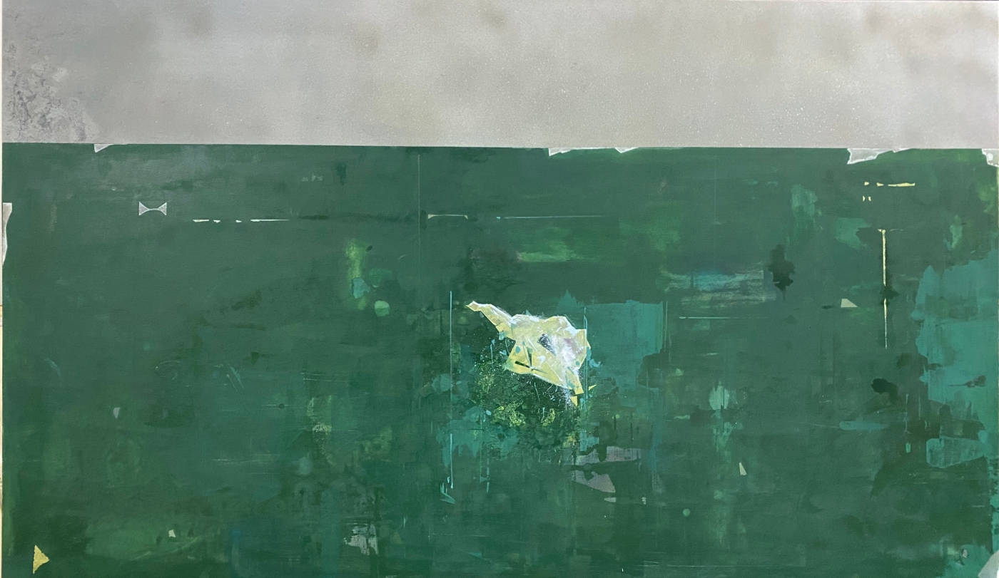 26.《綠墻之二》120x200cm 2021 26.《綠墻之二》120x200cm 2021