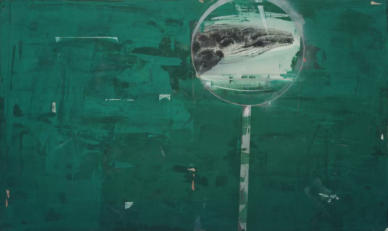 27.《綠墻之三》120x200cm 2021 27.《綠墻之三》120x200cm 2021