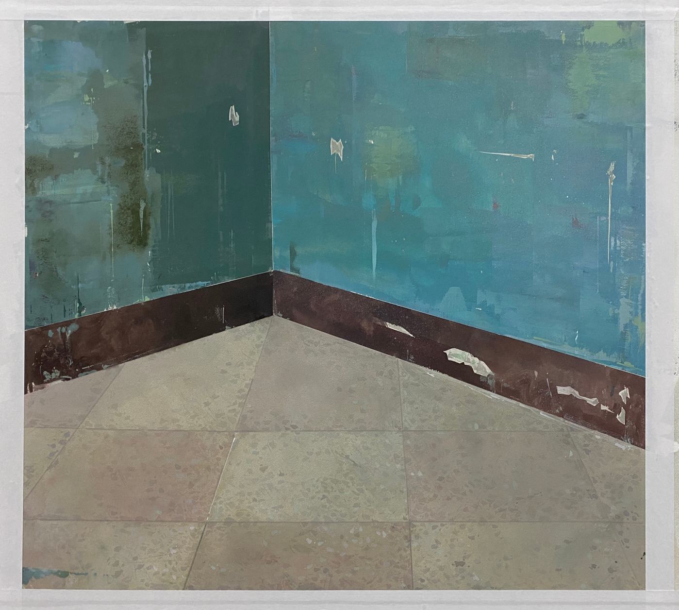 30.《隱秘的角落之四》,75x105cm,紙本水彩,2021 30.《隱秘的角落之四》,75x105cm,紙本水彩,2021