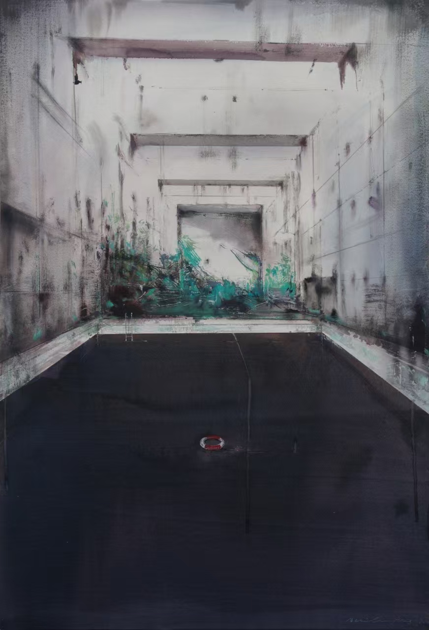 33.游戲場7 105x75cm 2017 紙本水彩 33.游戲場7 105x75cm 2017 紙本水彩