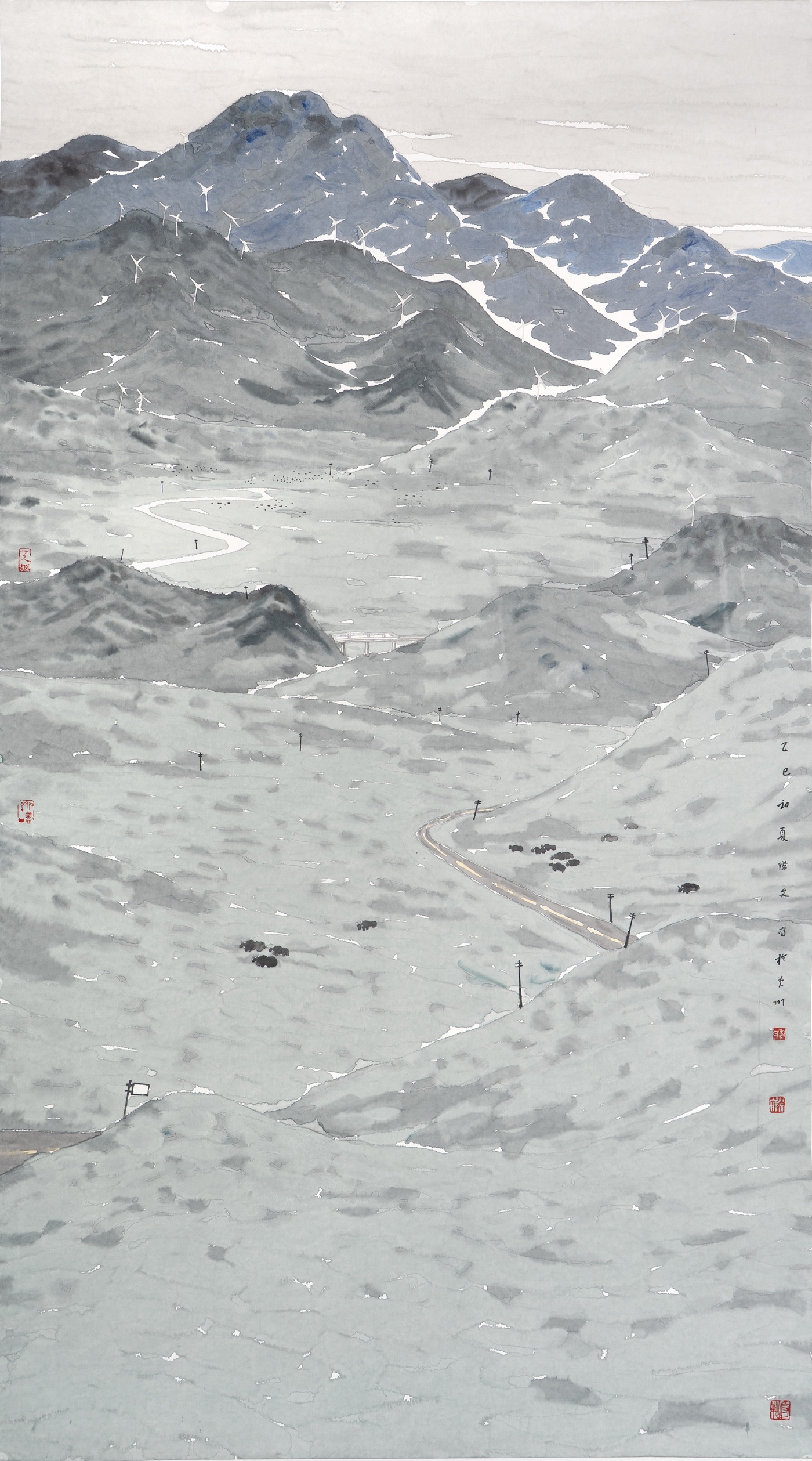 黎際文《源》180cmx96cm 黎際文《源》180cmx96cm